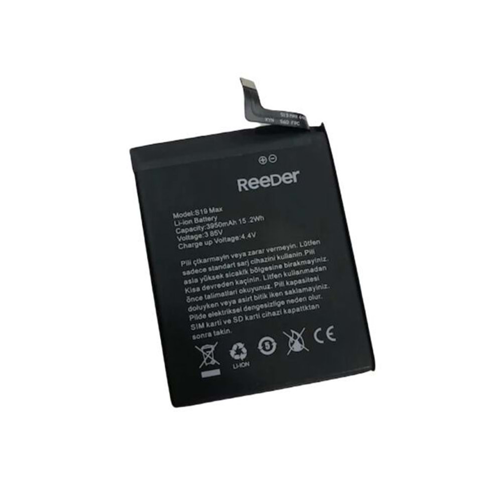 Reeder S19 Max Pro Batarya
