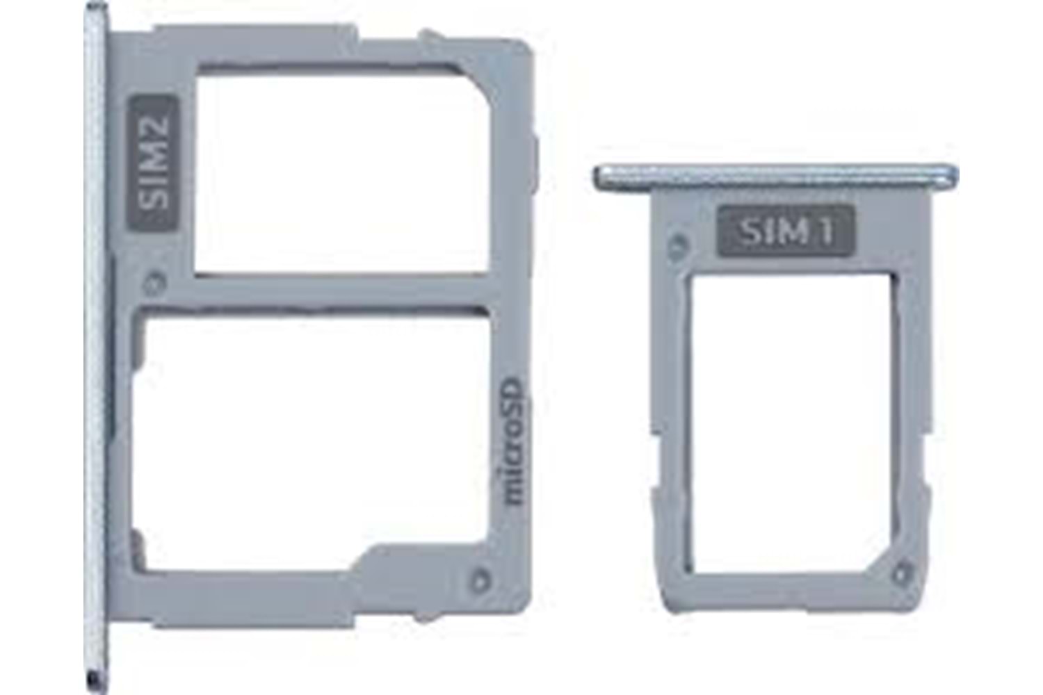 Samsung J8 J810 Sim Kart Kapağı GRİ