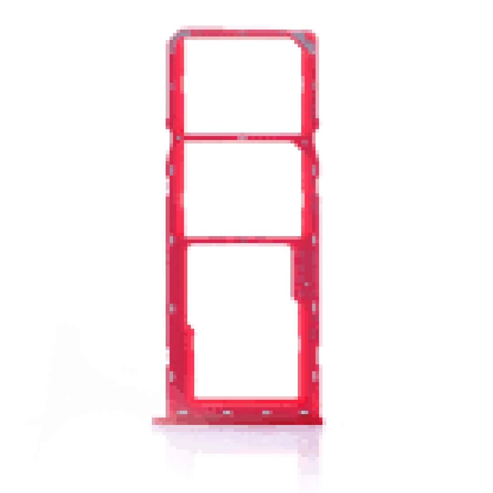 Oppo A5S Sim Kart Kapağı Kırmızı