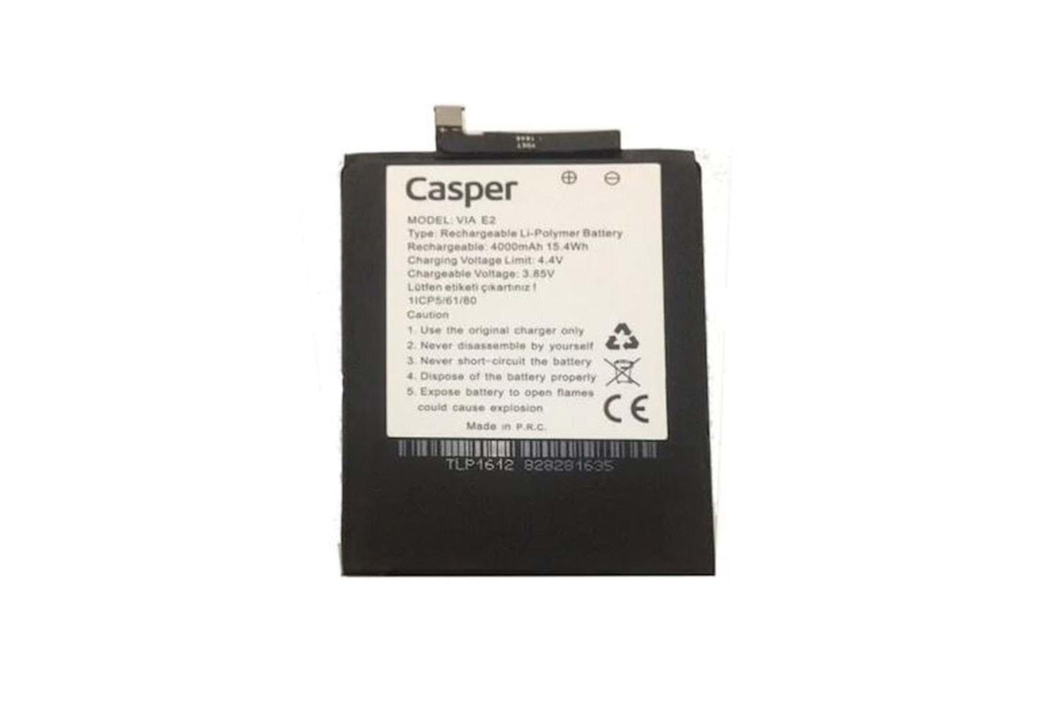 Casper Via E2 Batarya