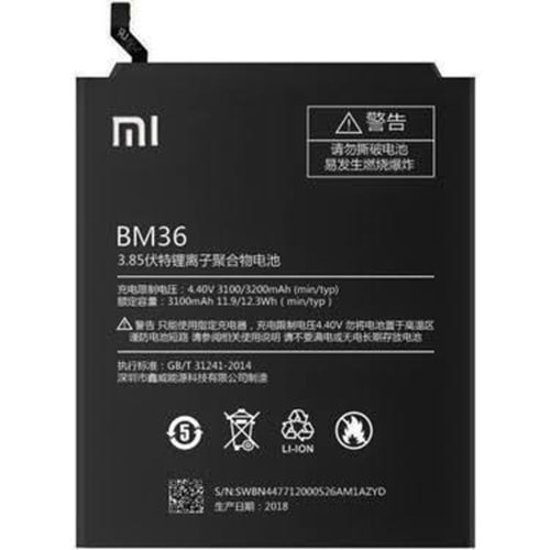 Xiaomi Mi 5S Bm36 Batarya