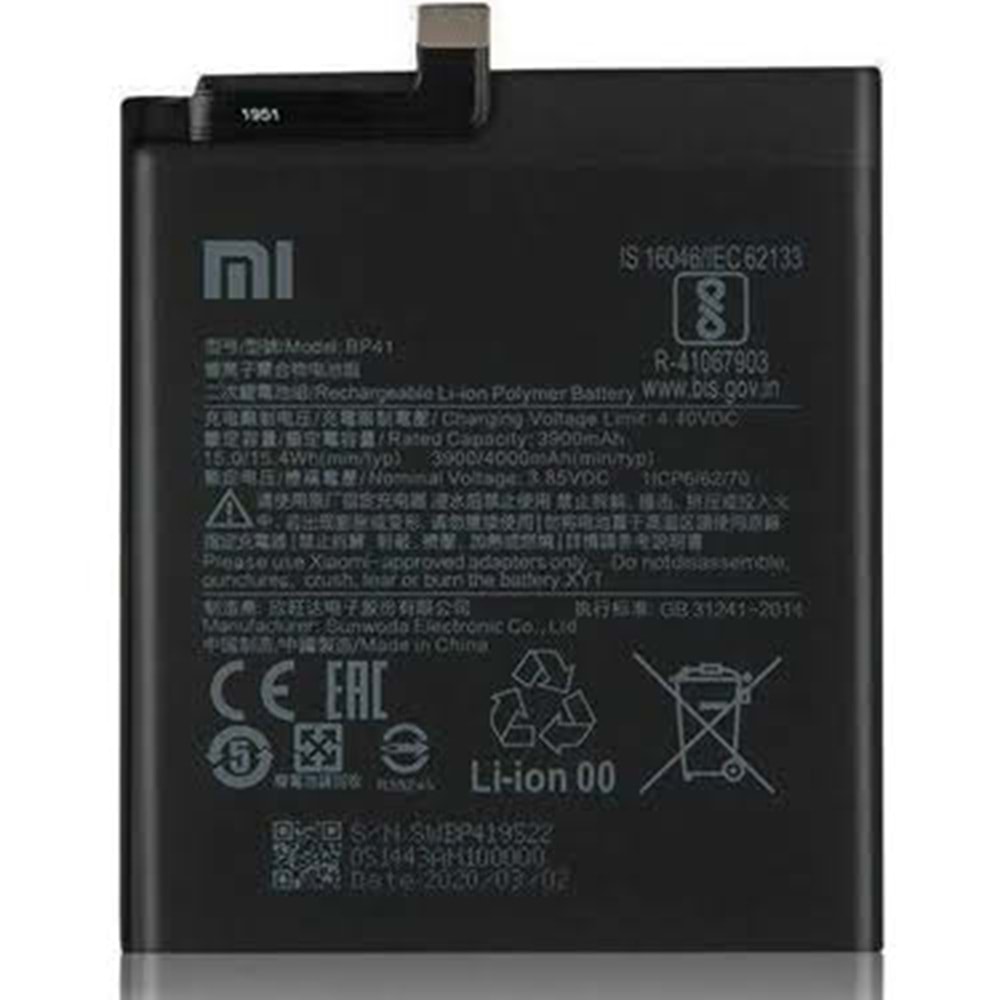 Xiaomi Mi 9T Batarya
