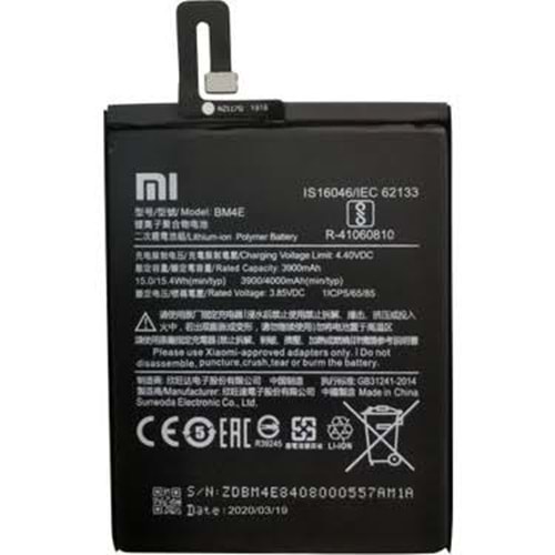 Xiaomi Poco F1 Bm4E Batarya