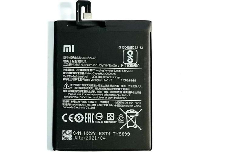 Xiaomi Poco F1 BM4E Batarya