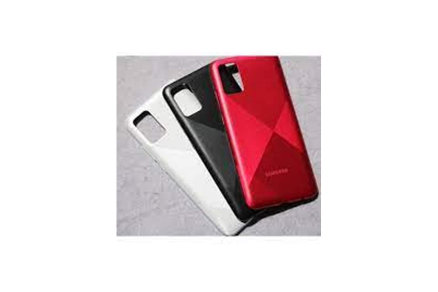 Samsung A02S Kırmızı Arka Kapak