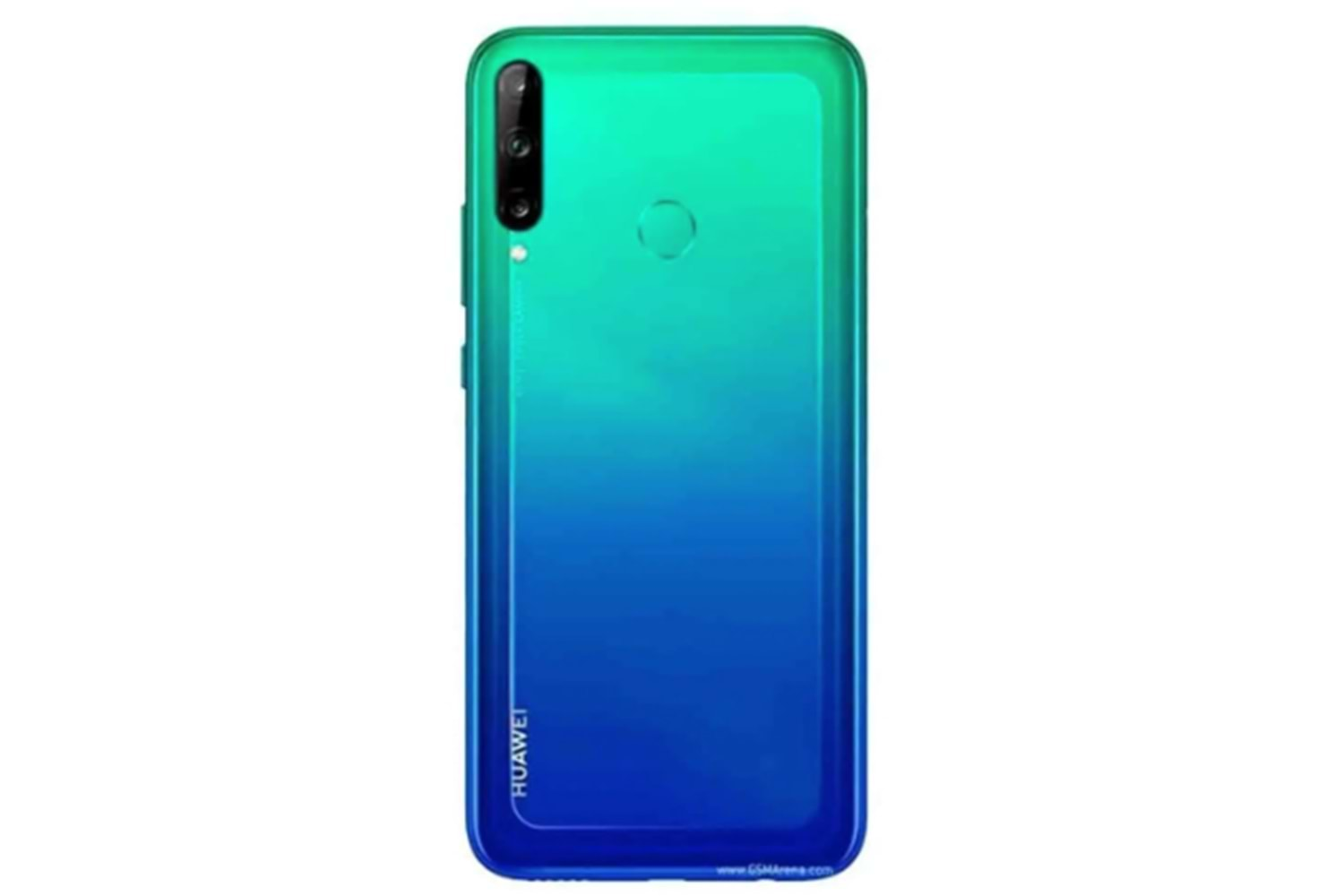 Huawei P40 Lite Mavi Arka Kapak