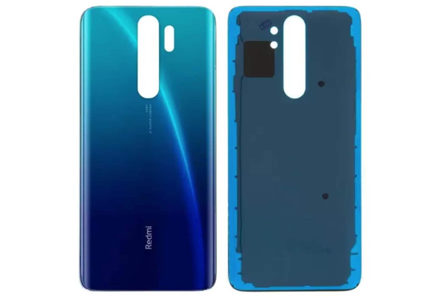 Xiaomi Note 8 Pro Mavi Arka Kapak