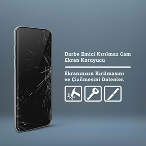 iphone 6 Siyah 5D Temperli Ekran Koruyucu