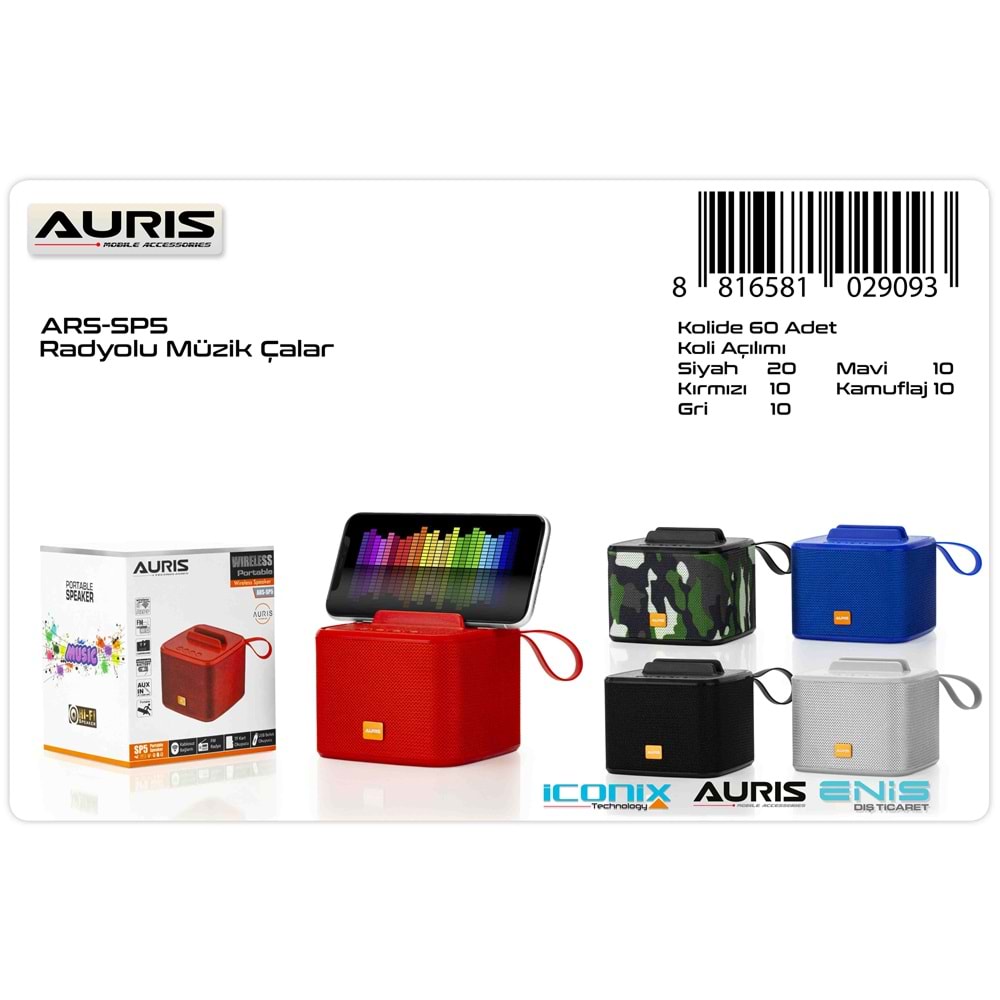 Auris ARS-PCSP50 2+1 Bluetooth Bilgisayar Hoparlör