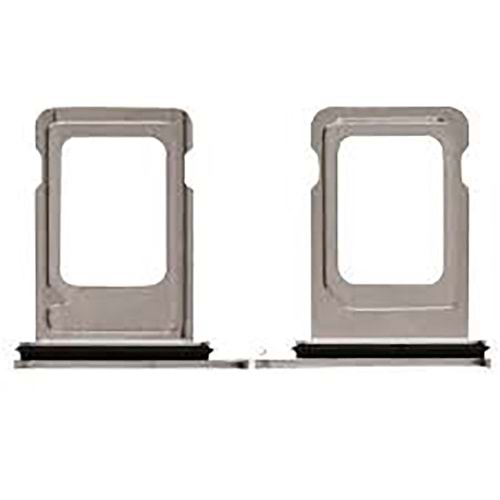 iphone 11 Pro Sim Kart Kapağı Gümüş Silver