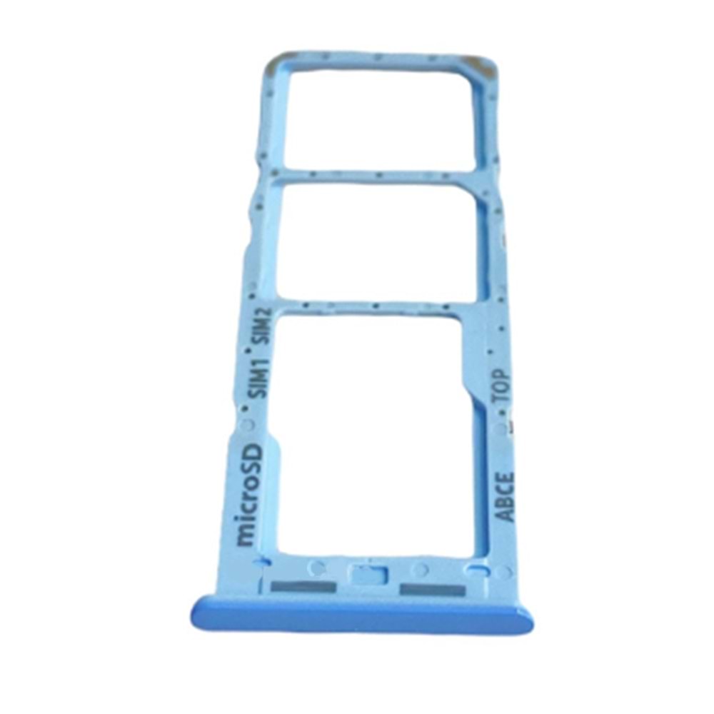 Samsung A13 A135 Sim Kart Kapağı Mavi