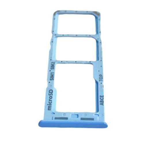 Samsung A13 A135 Sim Kart Kapağı Mavi