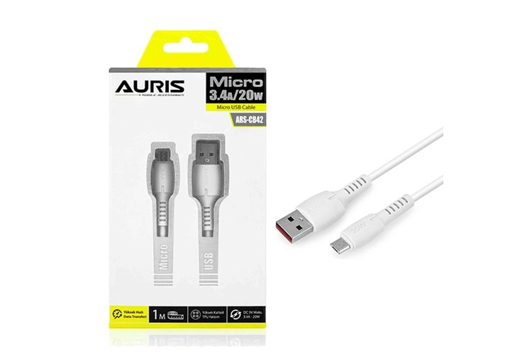 Auris ARS-CB42 Micro Kablo 3.4A