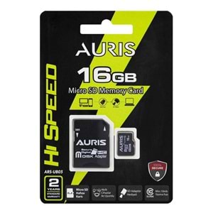 Auris 16GB SD Micro Hafıza Kartı