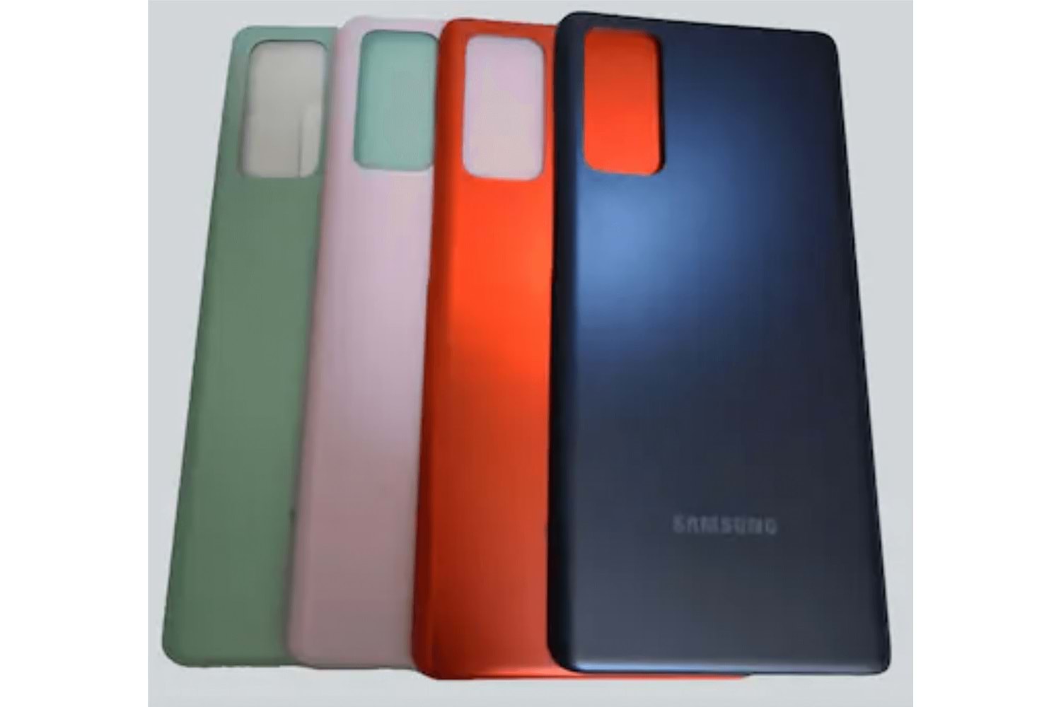 Samsung S20 Fe Kırmızı Arka Kapak