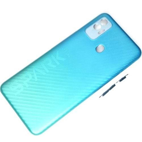 Tecno Spark 7T Mavi Arka Kapak