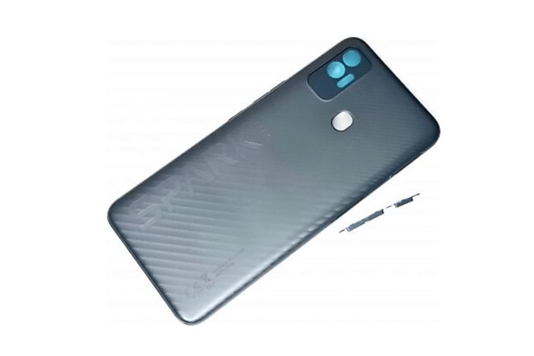 Tecno Spark 7T Siyah Arka Kapak