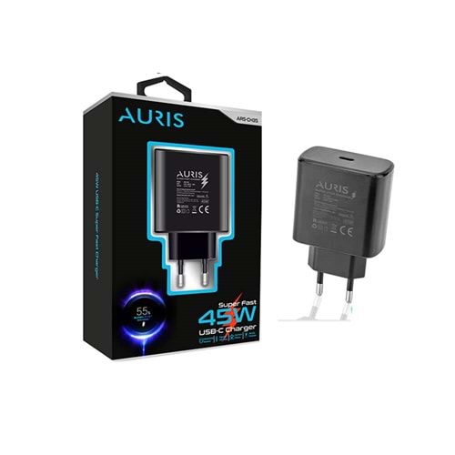 Auris ARS-CH35B PD Type C 45W Süper Hızlı Başlık
