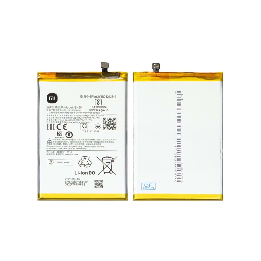 Xiaomi Redmi 12C BN5K Batarya