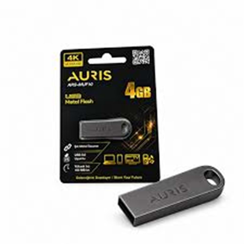 Auris 4Gb Usb 3.0 Metal Flash Bellek