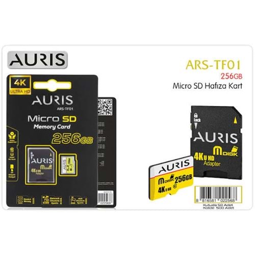 Auris 8Gb Sd Micro Hafıza Kartı