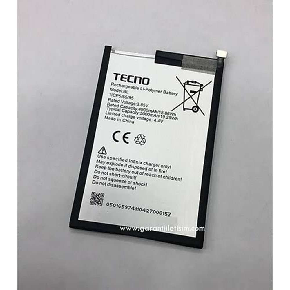 Techno Camon 19 Neo Camon 18 Batarya