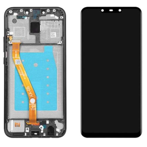 Huawei Mate 20 Lite Çıtalı Lcd Ekran Mavi