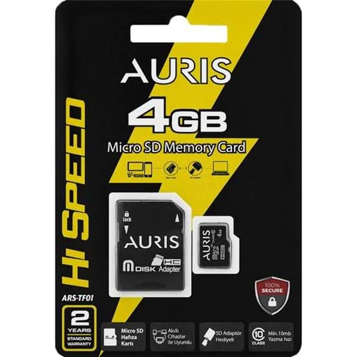 Auris 4Gb Sd Micro Hafıza Kartı