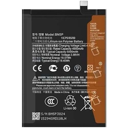 Xiaomi Redmi Note 13 5G Bn5P Batarya