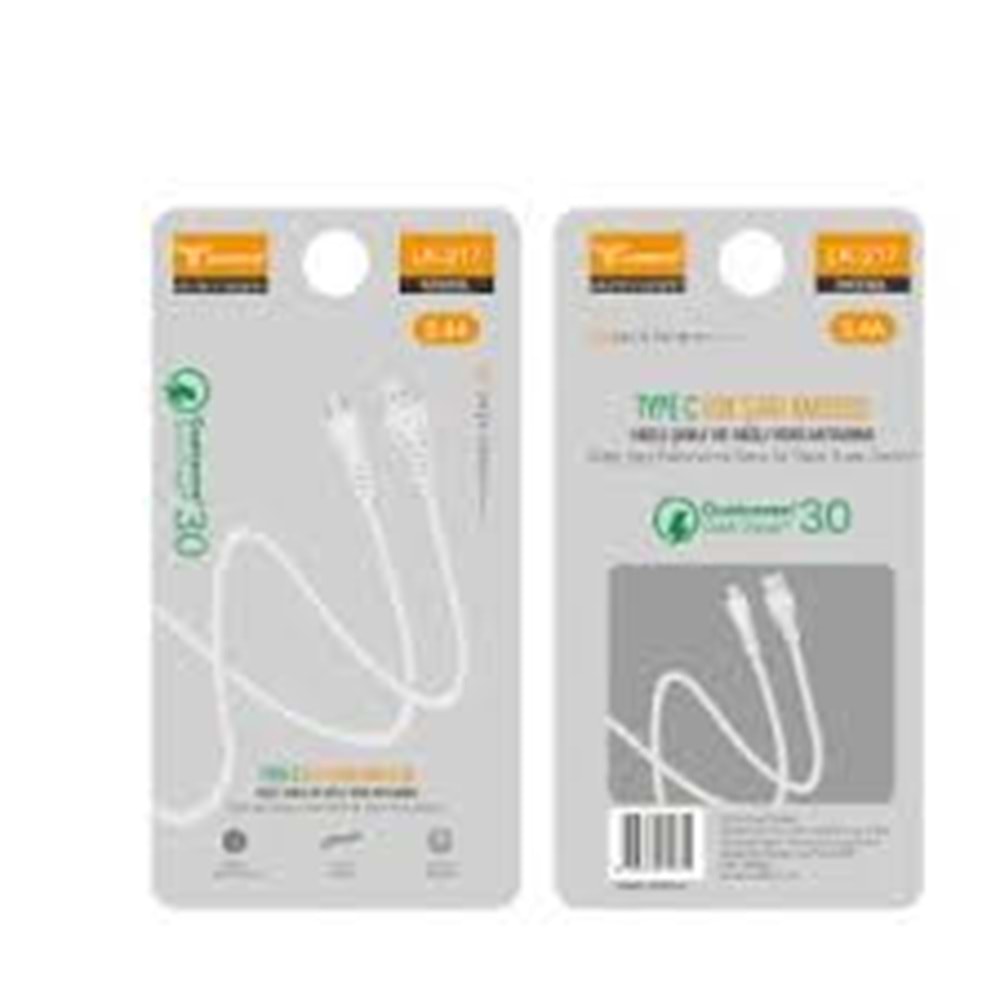Lucatech Lk-217 Type C Usb Şarj Kablosu