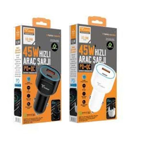 Lucatech Lc-148 Pd Usb Girişli Araç Şarjı