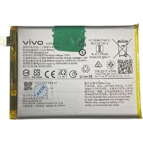 Vivo Y36 Batarya