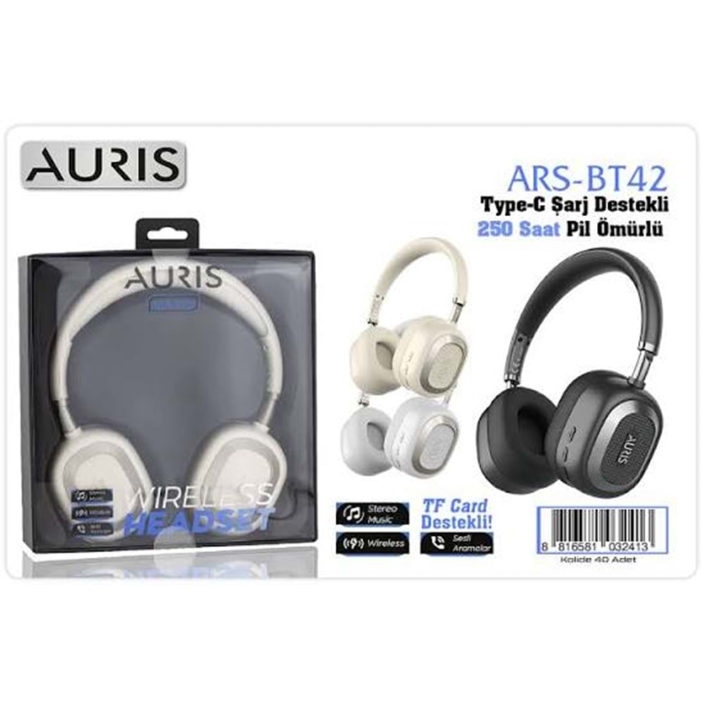 Auris BT42 Kafa Üstü Kulaklık