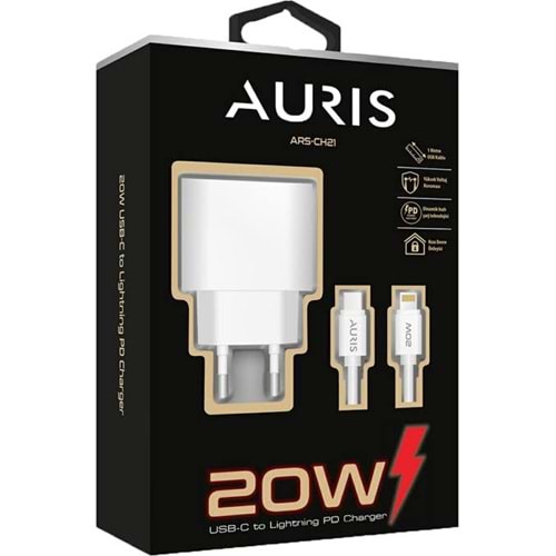 Auris Ars-Ch21 20w Lightning Şarj Set