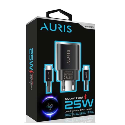 Auris Ars-Ch25 25w Typ-c Şarj Set
