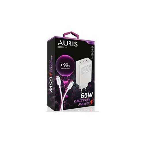 Auris Ars-Ch65 Type C 65W Saliseli Hızlı Usb-C Set