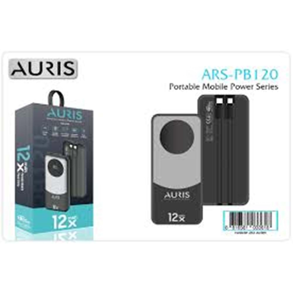 Auris PB120 Fast 12.000Mah Powerbank